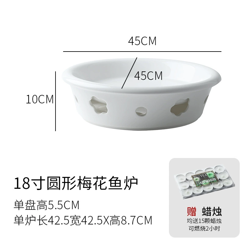 Candle, thermos, ceramic tableware, heat preservation