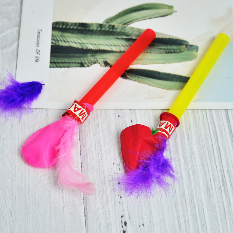 Gift reward dragon whistle balloon birthday party trumpet balloon with whistle canteen hanging board toy