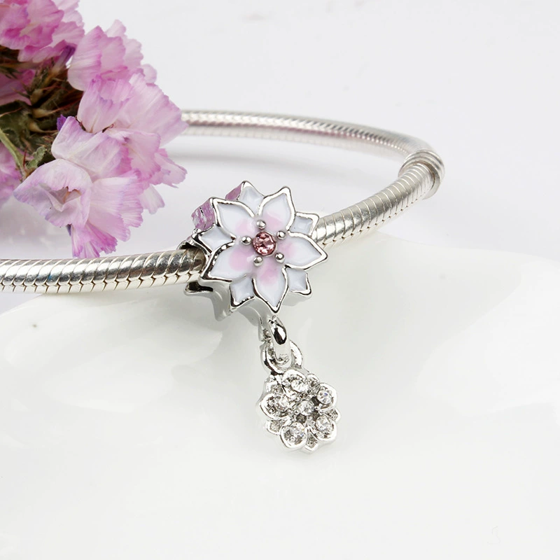 辉月 Universal fuchsia pendant, Bracelet, Accessories,Orchid,Optly