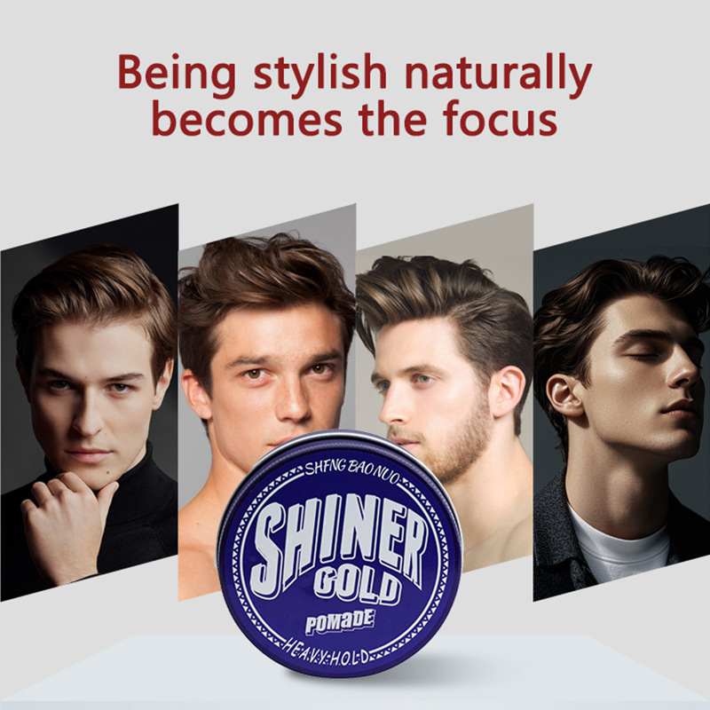 Productos explosivos transfronterizos Hair Wax tarro de color cera para el cabello 150g cabello esponjoso y roto peinado natural cera para el cabello