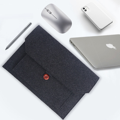 Of large number goods in stock On behalf of felt Tablet PC smart cover iPad Notebook computer liner bag LOGO wholesale