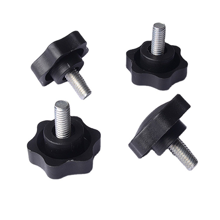 家具手柄 M6/M8/M10 六星手柄螺丝 五金支撑脚 梅花手柄螺丝螺栓