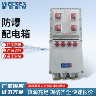 Explosion-proof distribution box control box lighting power box maintenance power socket box switch electric control cabinet stainless steel