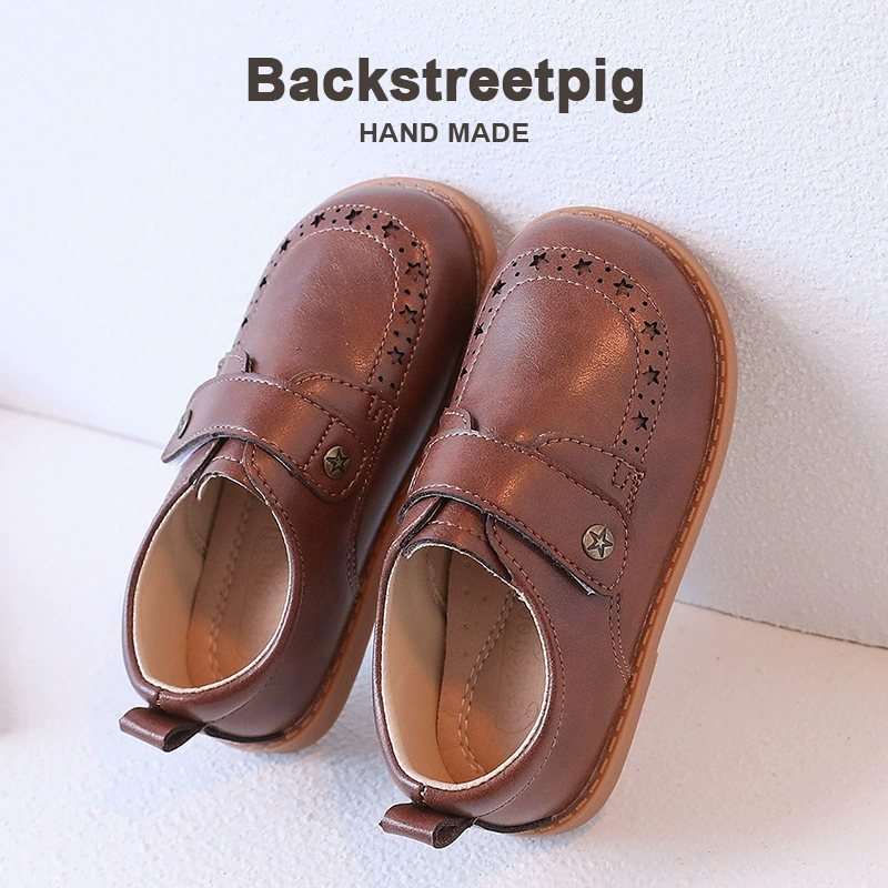 Кожаная обувь для девочек осенью и зимой