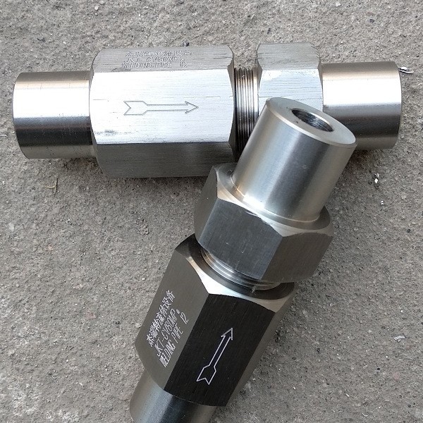 机械工业粘稠流体硅胶硅脂黄油焊接单向阀 通径12mm大流量单向阀