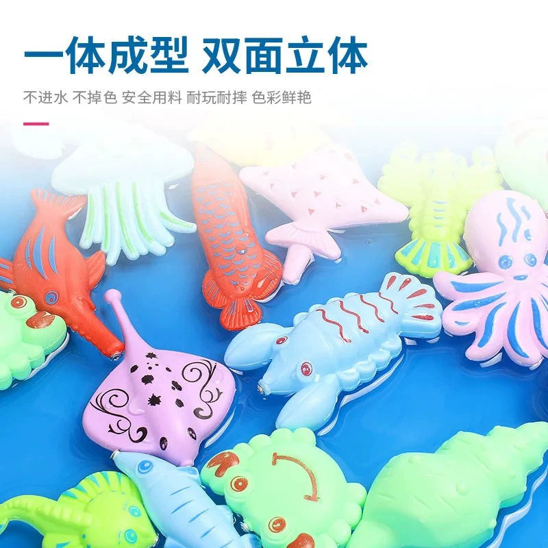 Детские магнитные рыбки для рыбалки, игровая игрушка для воды