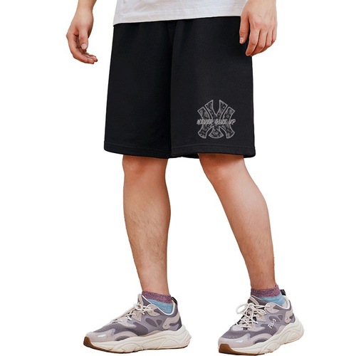 Korean-style men's five-pocket casual shorts, sporty breathable five-pocket shorts, beach shorts, plus-size short pants