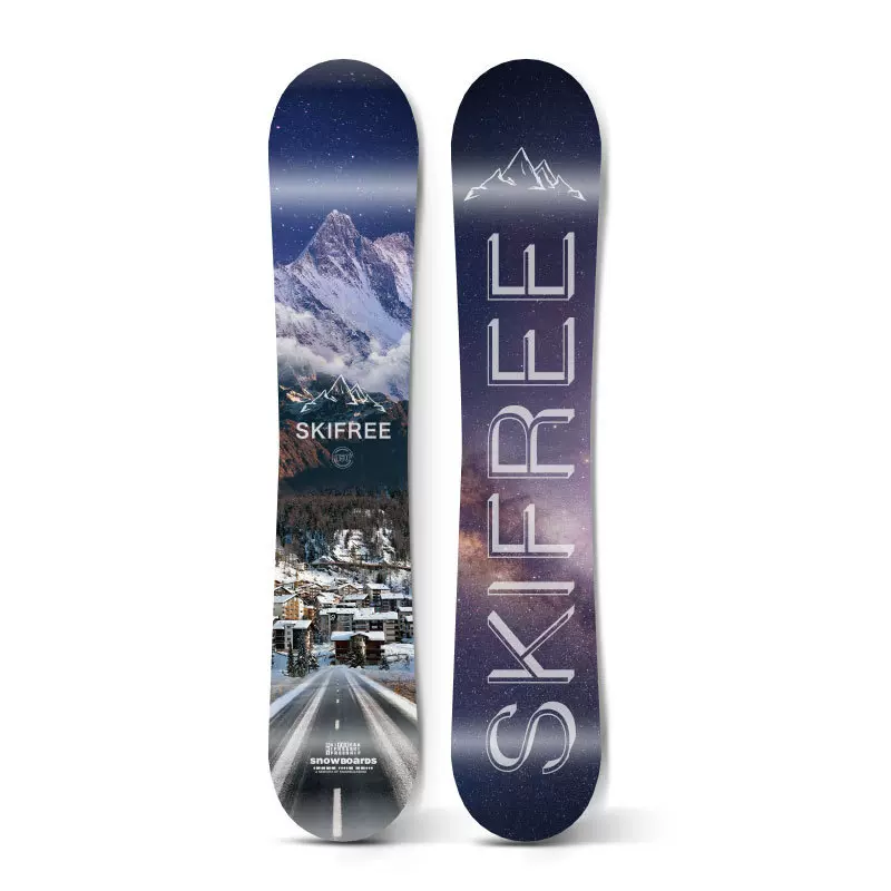 SKIFREE雪板单板男女通用滑雪装备平花刻滑滑雪板全能滑雪板