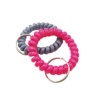 Telephone, plastic keychain, big elastic telescopic bracelet