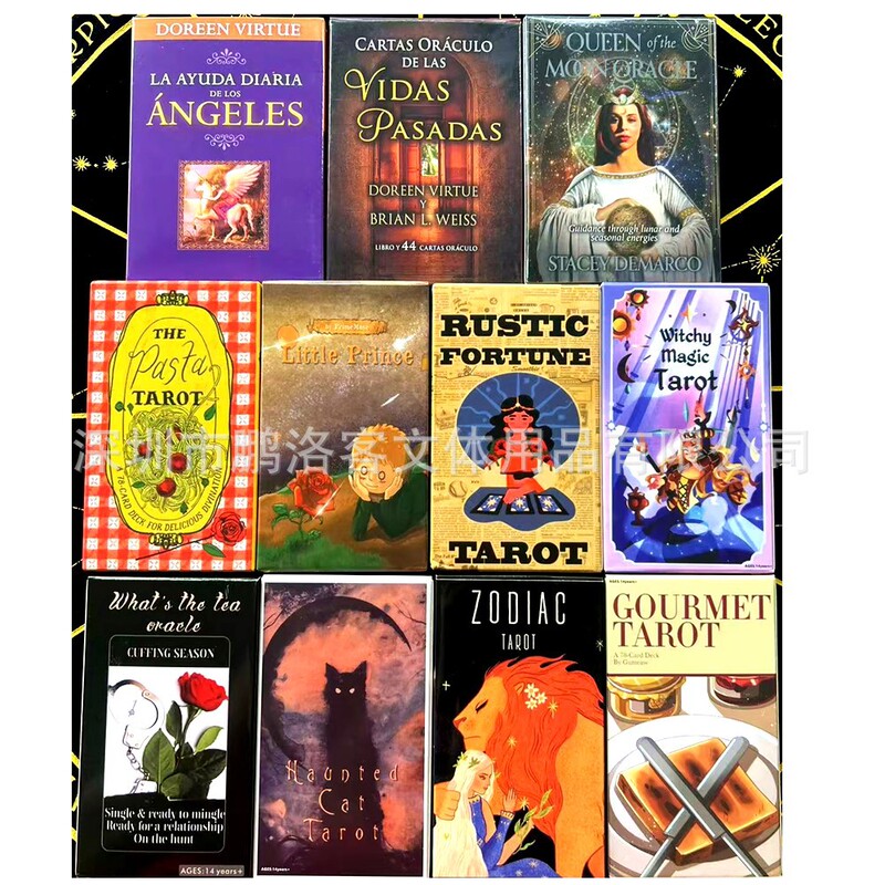 2025 New English Tarot Tarot Card Board Game Oracle Cards