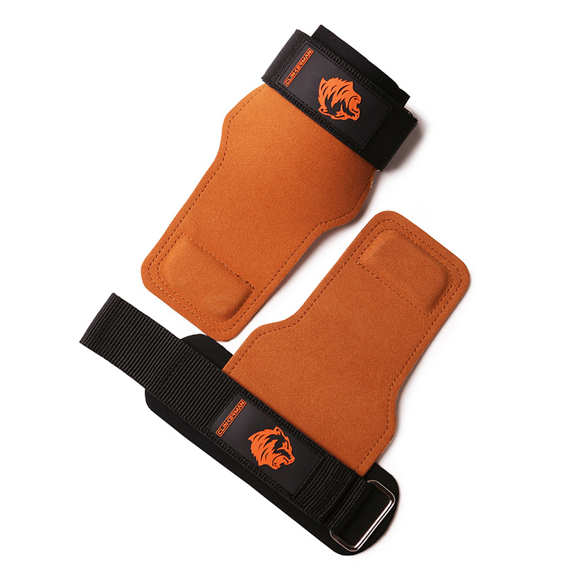 protector de estiramiento resistente de silicona cuero de vaca resistente al estiramiento duro cinturón de protección de la palma de acondicionamiento físico cinturón auxiliar de protección de la palma de la mano