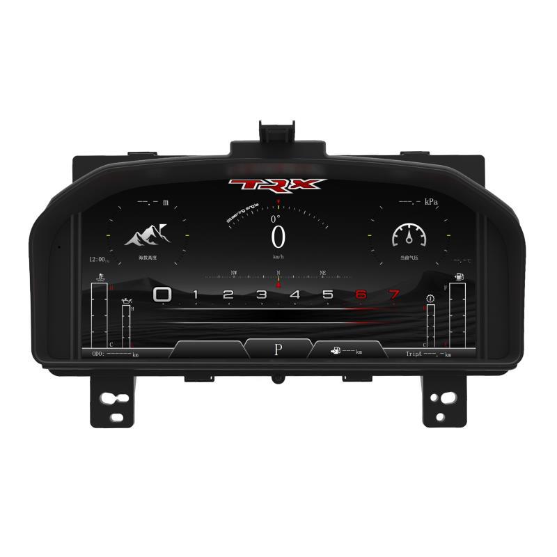 Dodge Ram Ram 1500/2500/3500 08-12 Models Dedicated Full Lcd Instrument Panel with Off-Road Incline Angle Display