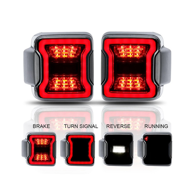 Aplicable a la luz trasera de pastor nuevo JL pastor JL nuevo pastor modificado ennegrecido luz trasera