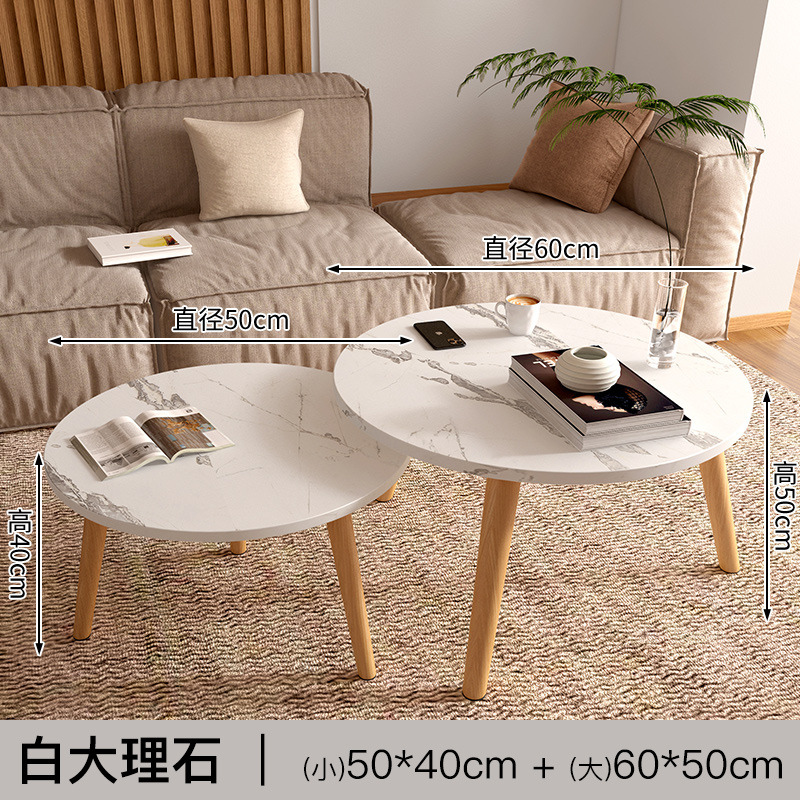 Mesa pequeña, dormitorio, mesa de lujo, mesa de té moderna, salón, ventana flotante doméstica simple, mesa redonda pequeña, madera maciza