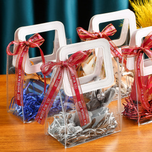 Jewelry Plastic Packaging Bag, High-End Bracelet, Jewelry Bag, Earrings, Jewelry Bag, Pvc Transparent Handbag