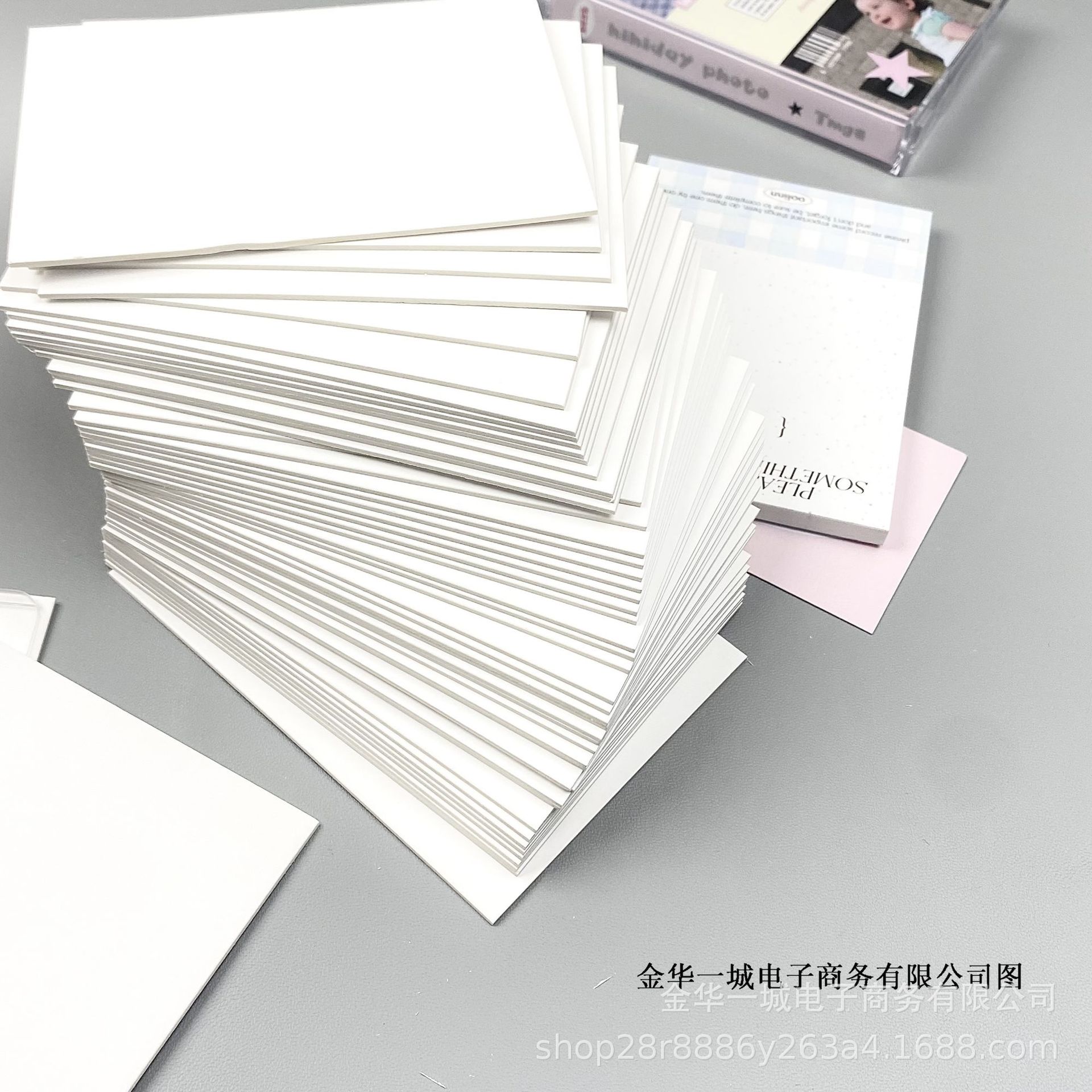 Embalaje de la tarjeta, cartón duro blanco grueso, protección de tarjeta pequeña, cartón en blanco fijo, tarjeta dura sin daños de 1,5mm