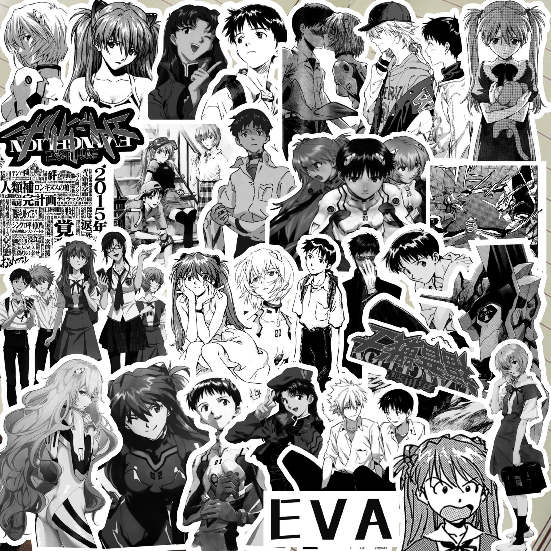 Sticker Evangelist Нового Века EVA Gospel Warrior