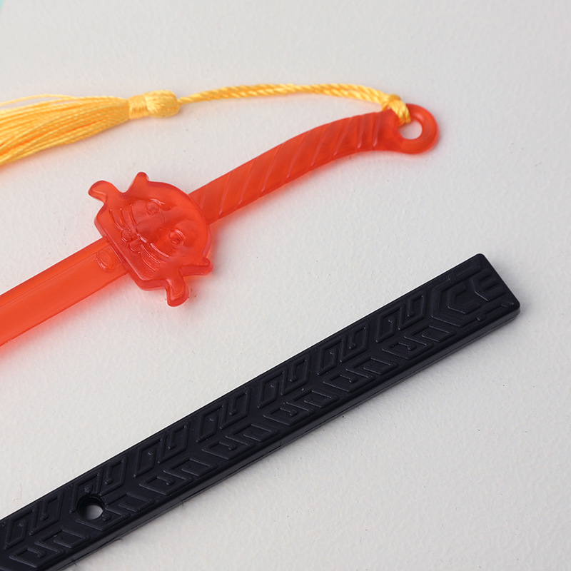 Espada de cristal de plástico para niños modelo de arma estudiante de escuela primaria regalo de juguete creativo mini arma Escuela de Kindergarten