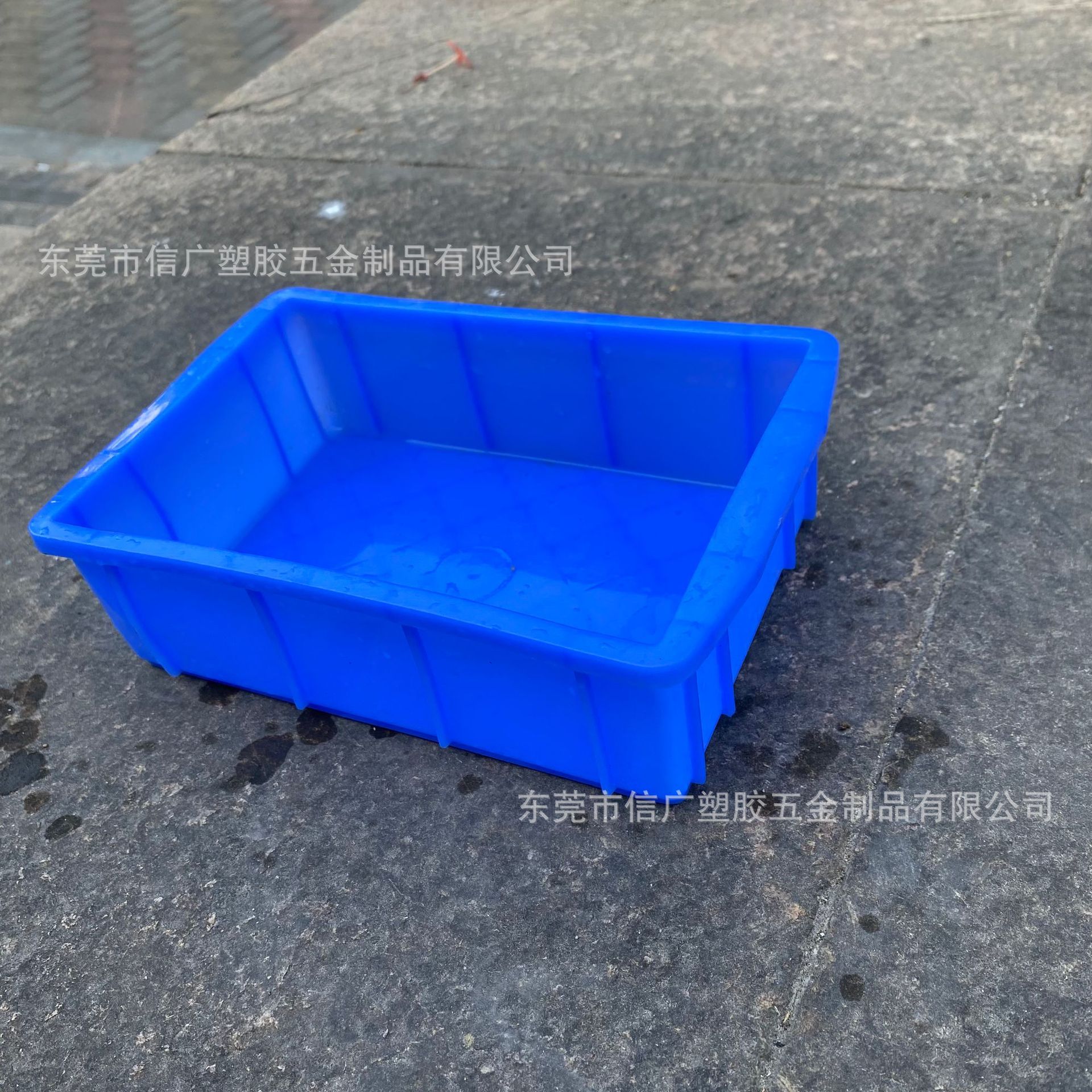 加厚物料螺丝收纳盒塑胶塑料周转箱五金工具整理收纳箱平口储物盒