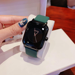 2021 new women's watch GUOU new simple silicone strap women's watch fashion sports watch for women