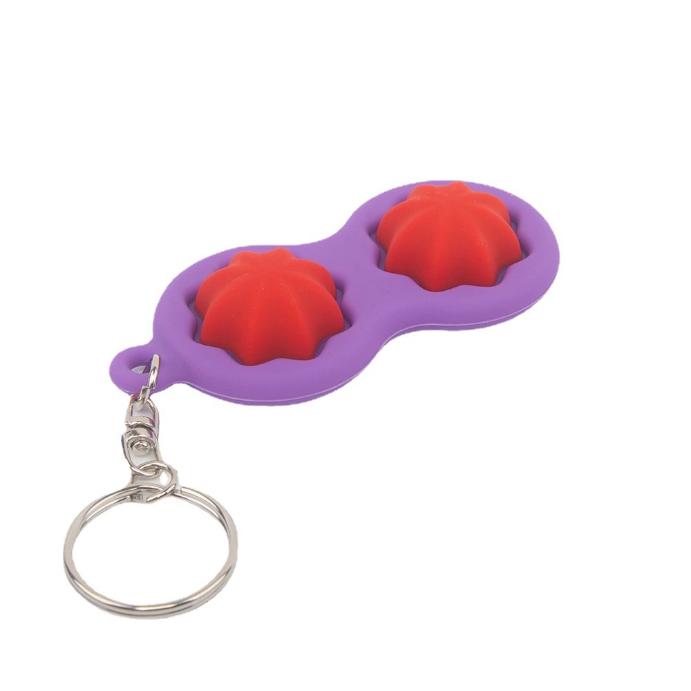 Silicone toy, keychain, accessory, pendant, wholesale