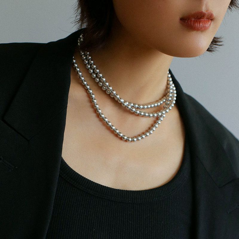 long universal fashionable elegant necklace from pearl
