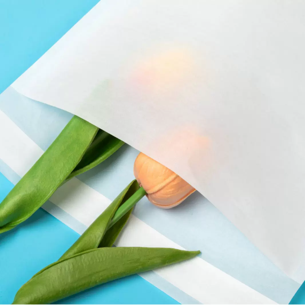 有现货蜡光纸雪梨纸袋降解FSC小批量定制logo丝印印刷格拉辛环保