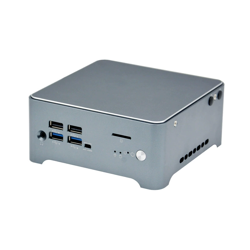快熊 K220X2 i5-6200U мини-системный блок с DP, промышленный компьютер, для онлайн-занятий, с двумя сетевыми картами и двойным COM, 8 USB