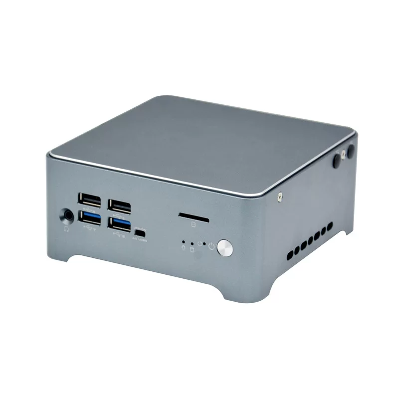 快熊 K220X2 i5-6200U мини-системный блок с DP, промышленный компьютер, для онлайн-занятий, с двумя сетевыми картами и двойным COM, 8 USB