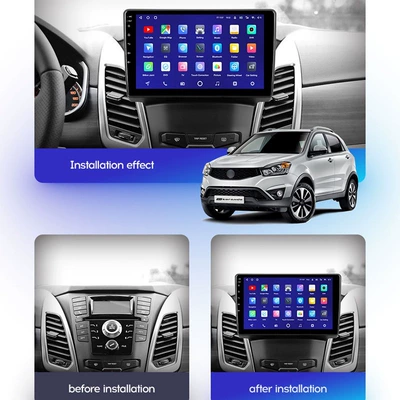 Ssangyong Korando 2013-2017 car: DVD Navigation