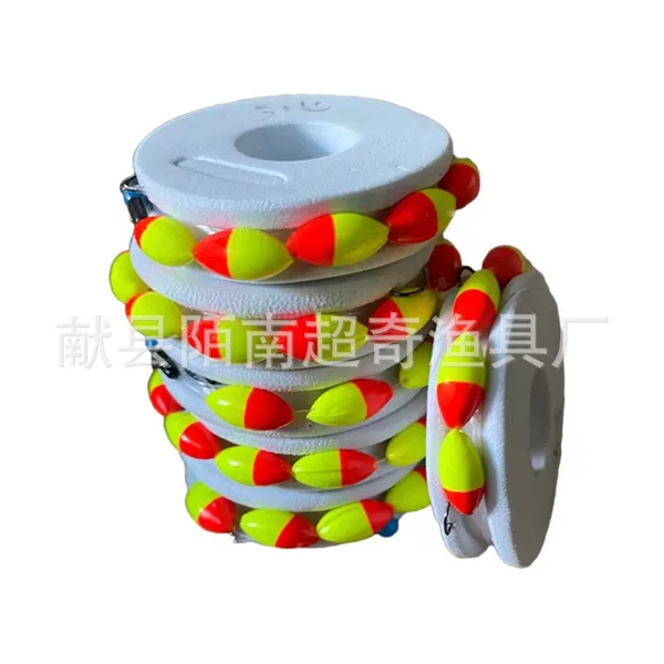 Seven-star float line set fish hook fish line suit tied traditional fishing line set single hook finished product combination seven-star float