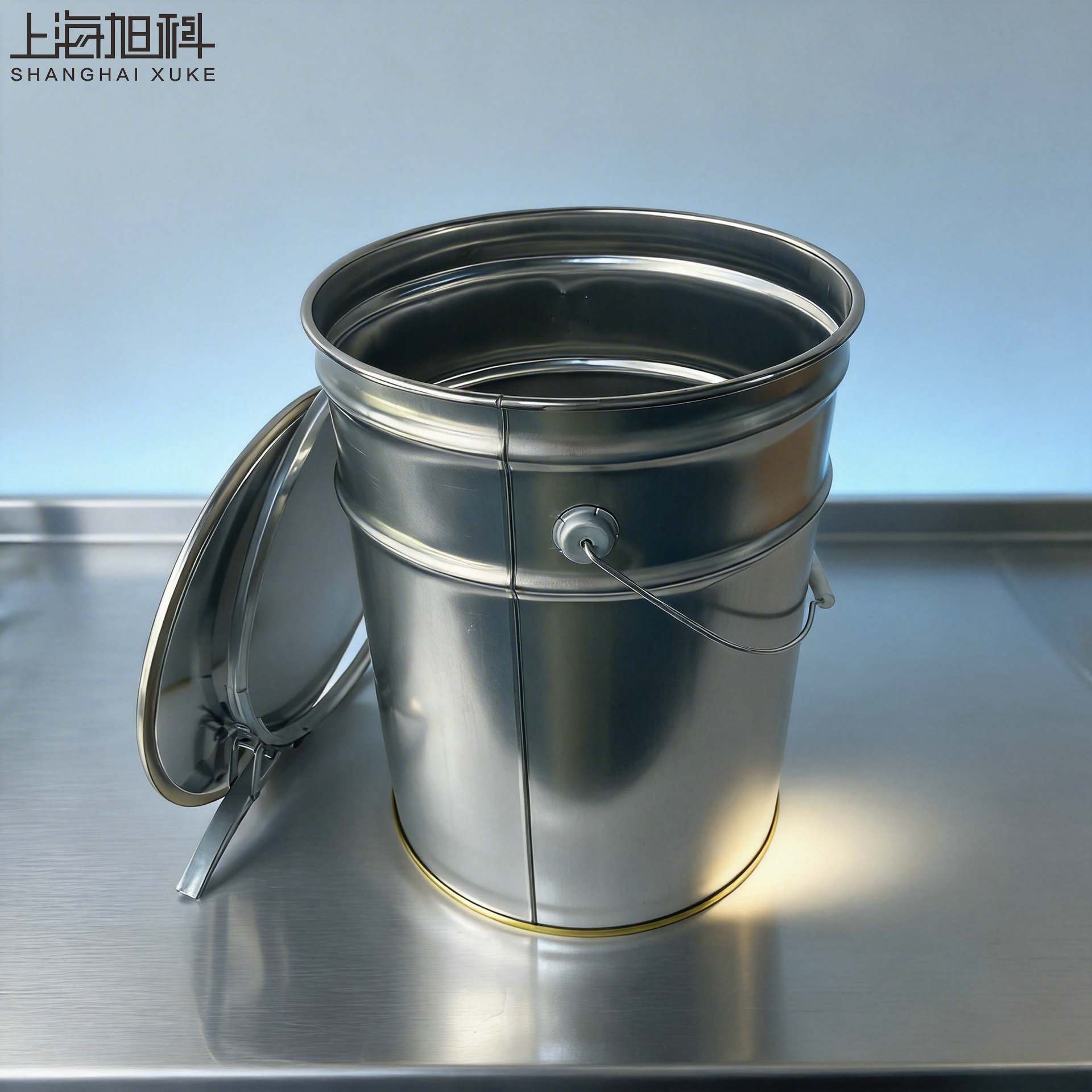 20L金属铁箍桶 加厚涂料桶 可出口UN打码 20L通用化工铁桶38S