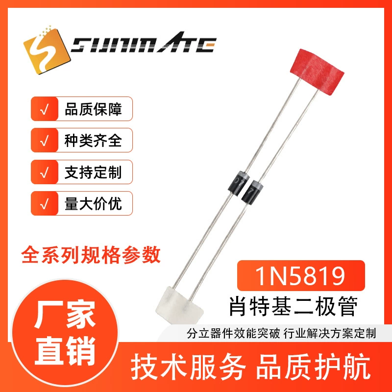 МГц диод EE 5817 EE 5818 EE 5819 подключаемый выпрямитель DO-41 корпус 1A ток