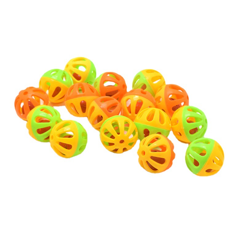 Two-color plastic small bell