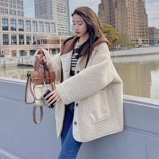 Pregnant Women's Late Pregnancy Coat Autumn and Winter 2024 Loose Outer Wear Sweatshirt plus size New Winter Women's Thickened Winter Clothes