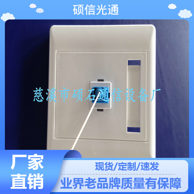 光纤面板（硕石光纤面板） 光纤面板 米白色 ABS塑料光纤面板盒