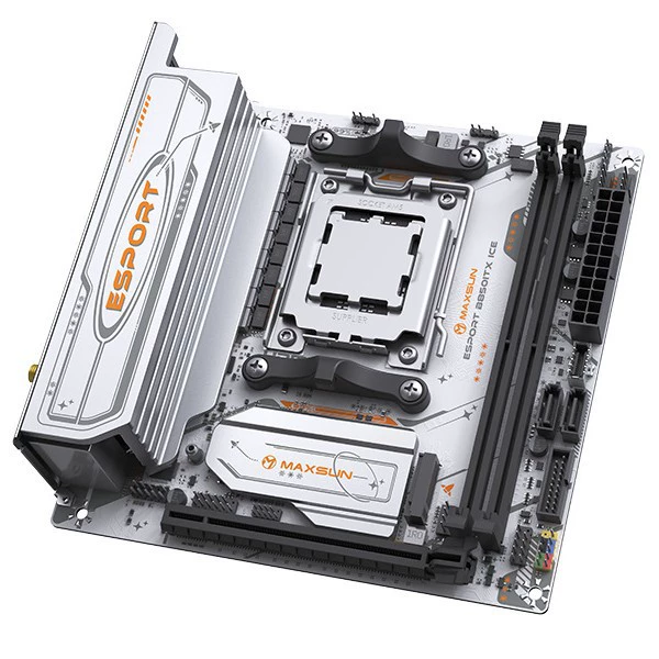 MS-eSport B850ITX WIFI ICE CPU 7800X3D/9800X3D/9700X AMDB850