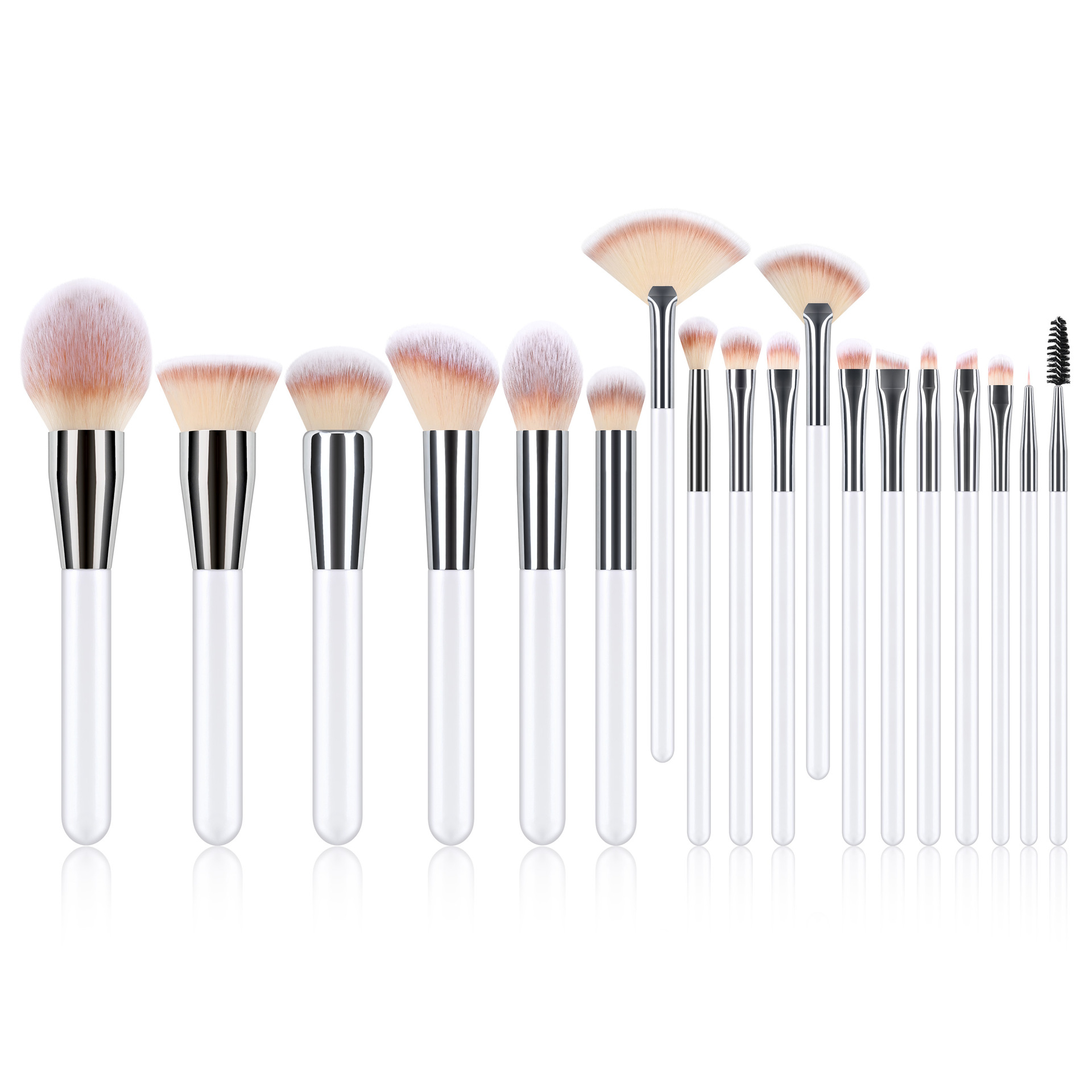 Zonia 20 piezas/15 piezas/30 piezas/42 piezas/24 piezas juego de pinceles de maquillaje cepillo de polvo suelto de pelo de animal venta directa transfronteriza