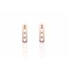 Rose earrings