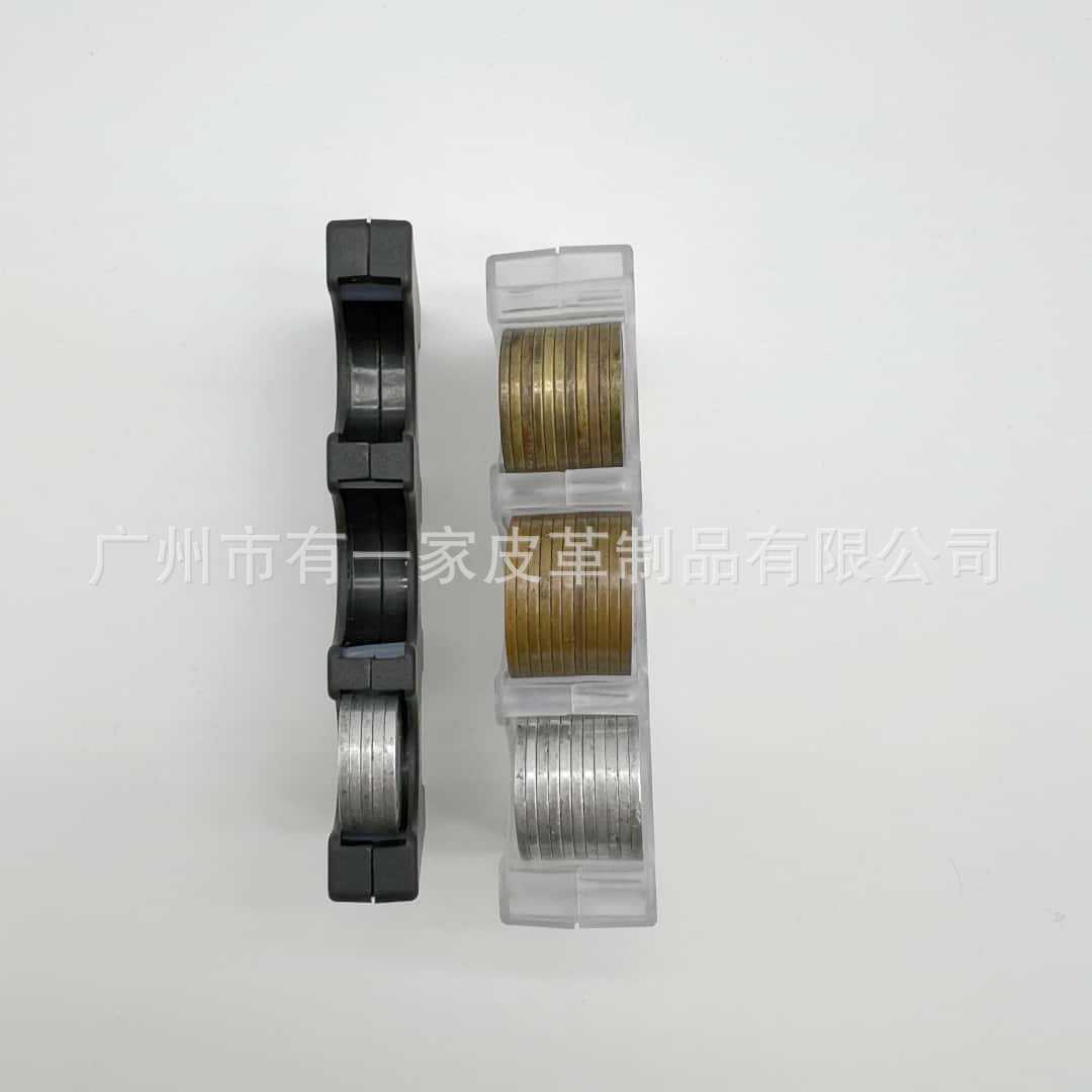 現物硬貨クリップ携帯型硬貨分類透明pvc小包登山ボタン付き硬貨プラスチックケース収納バッグ