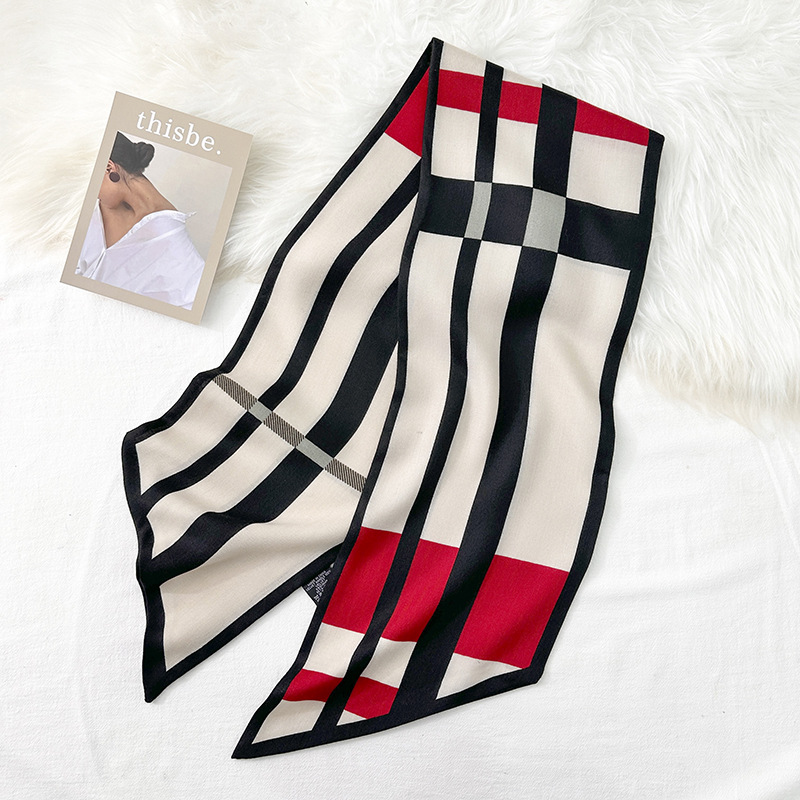 Diseño coreano de doble cara de estilo nicho toallas de correa de moda otoño y invierno damas de alto nivel de decoración bufandas de collar toallas de ángulo