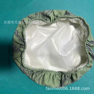 Factory Direct Sales Tpu Lined Pure Cotton Bowl Cover Cloth Set Bread Fermentation Cloth Cotton and Linen Elastic Dust Cover Baguette Beeswax