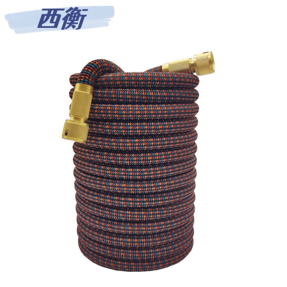 Factory wholesale new 3 times telescopic garden hose car wash watering telescopic hose color