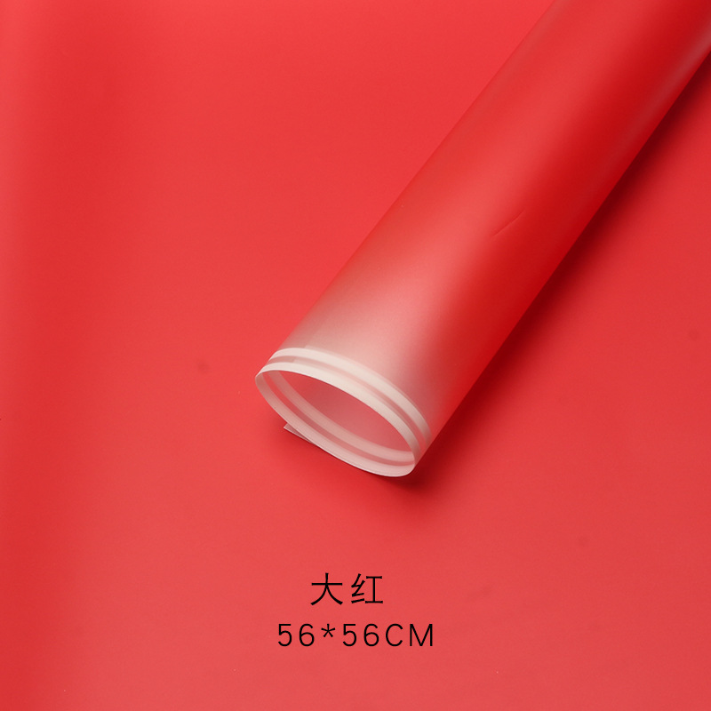 Comercio exterior explosivo embalaje de flores de dos colores borde gradiente Milán doble línea de papel de flores regalos floral tienda