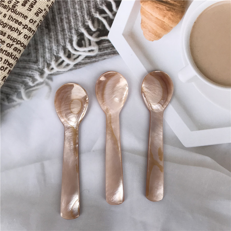 Casual Solid Color Shell Spoon 1 Piece display picture 6