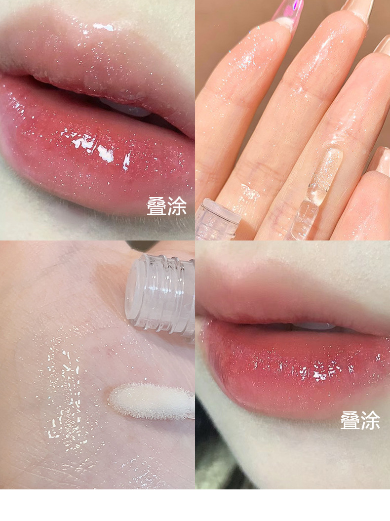 Sensory Party, Fresh and Cute rabbit Lip Gloss Set of Six pieces, matte velvet Whitening Moisturizing Lip gloss wholesale undefined