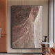 Silent Wind Italian Style Minimalist Abstract Entrance Hanging Painting Dafen Village Silent Wind Abstract Decorative Painting Texture Decorative Painting