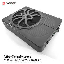 跨境10寸蜘蛛汽车音响 大功率功放有源音箱小钢炮车载低音炮工厂