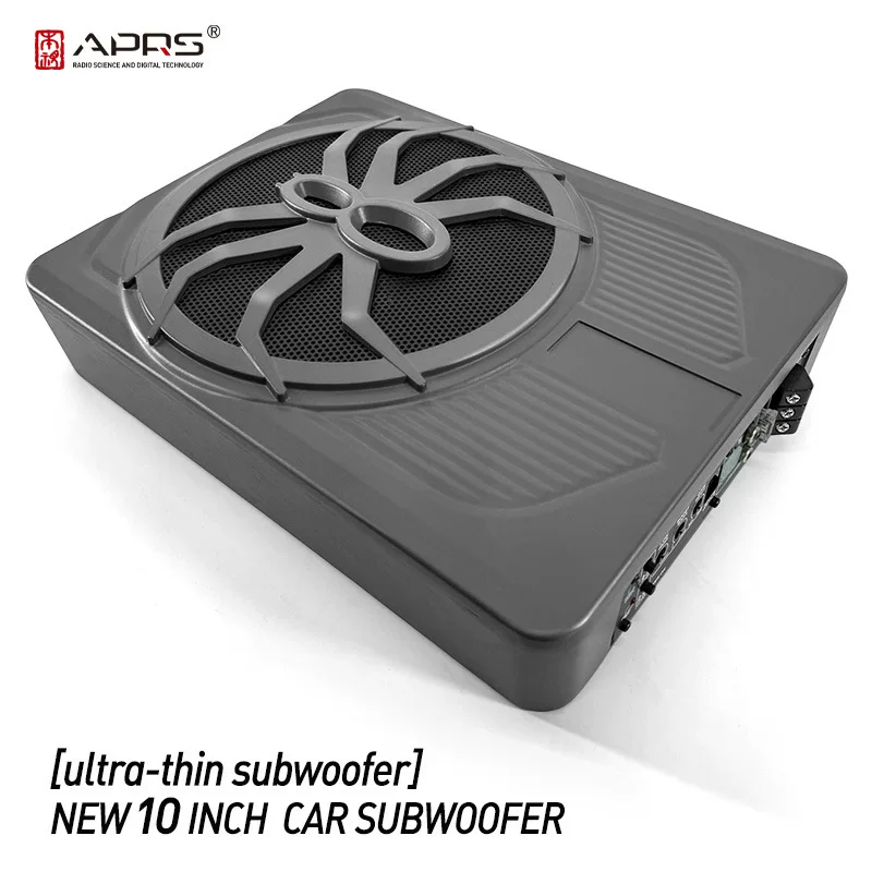 10-inch spider car audio amplifier small steel cannon car ultra-thin subwoofer factory direct sales 24v subwoofer