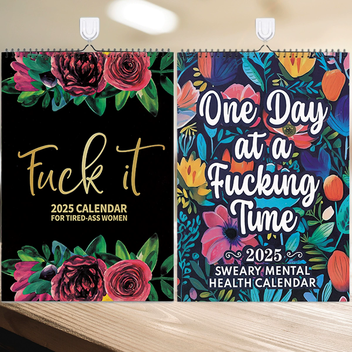 Трансграничный новый изнуренный женский календарь 2025Calendar For Tired-A ss Women